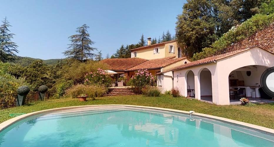 Villa Les Oliviers Maison D'Hotes Saint-Laurent-le-Minier Exteriör bild